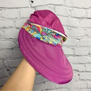 Purple Visor Sun Hat